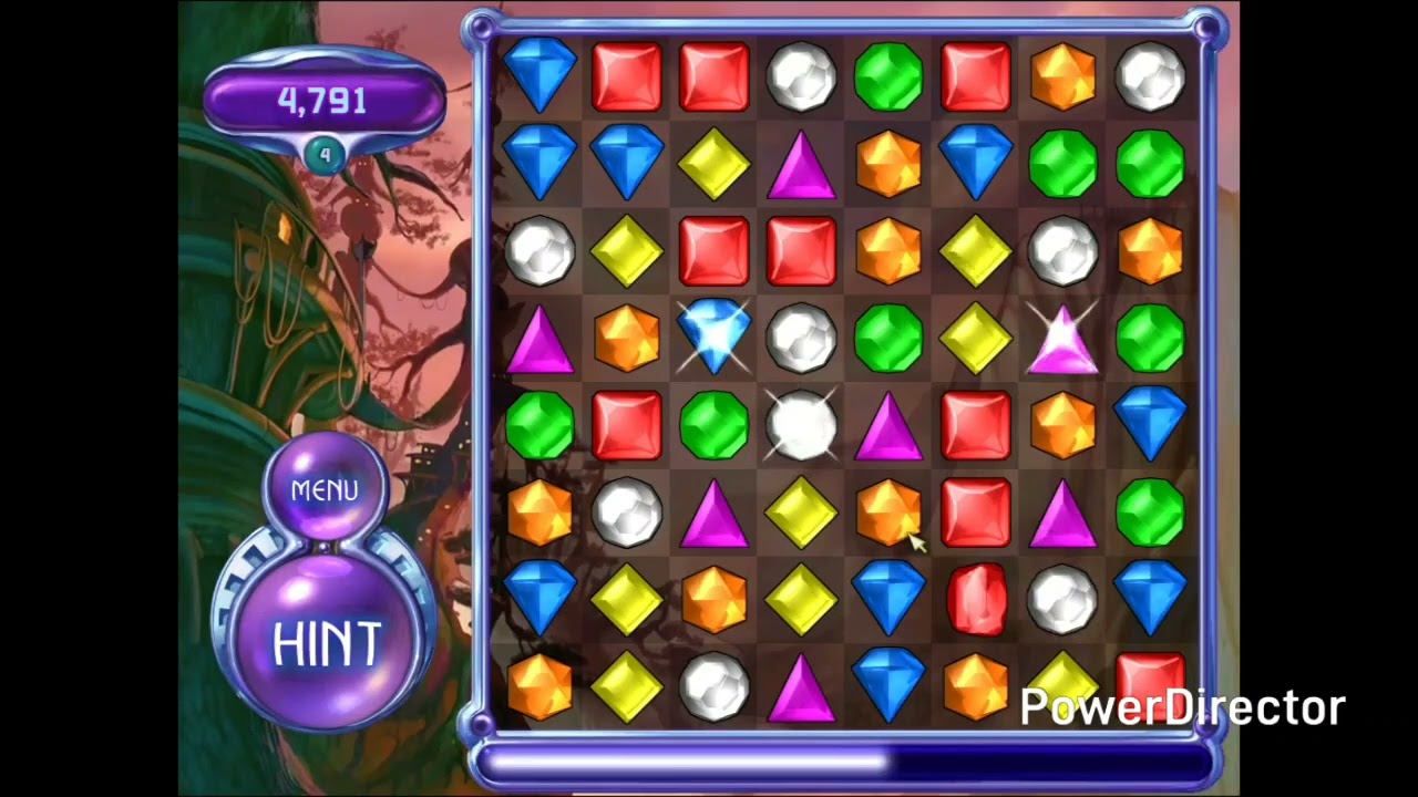 Classic Mode Gameplay Bejeweled 2 Remake