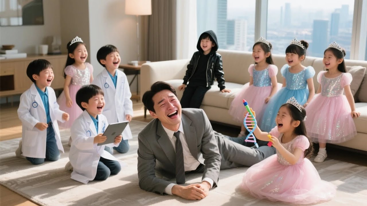 불임 판정받고 좌절한 CEO, 자기랑 붕어빵인 여섯 쌍둥이 발견하고 기적이다! 오열