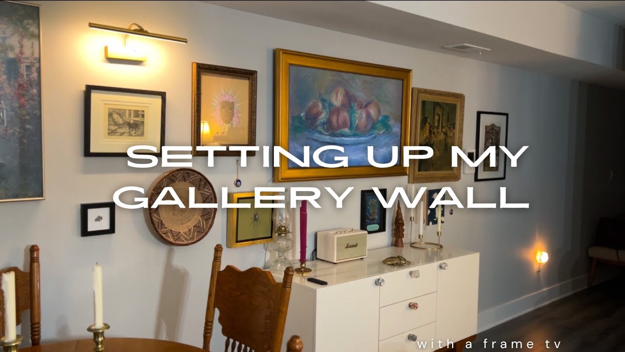 Apartment Series | Putting together My Gallery Wall