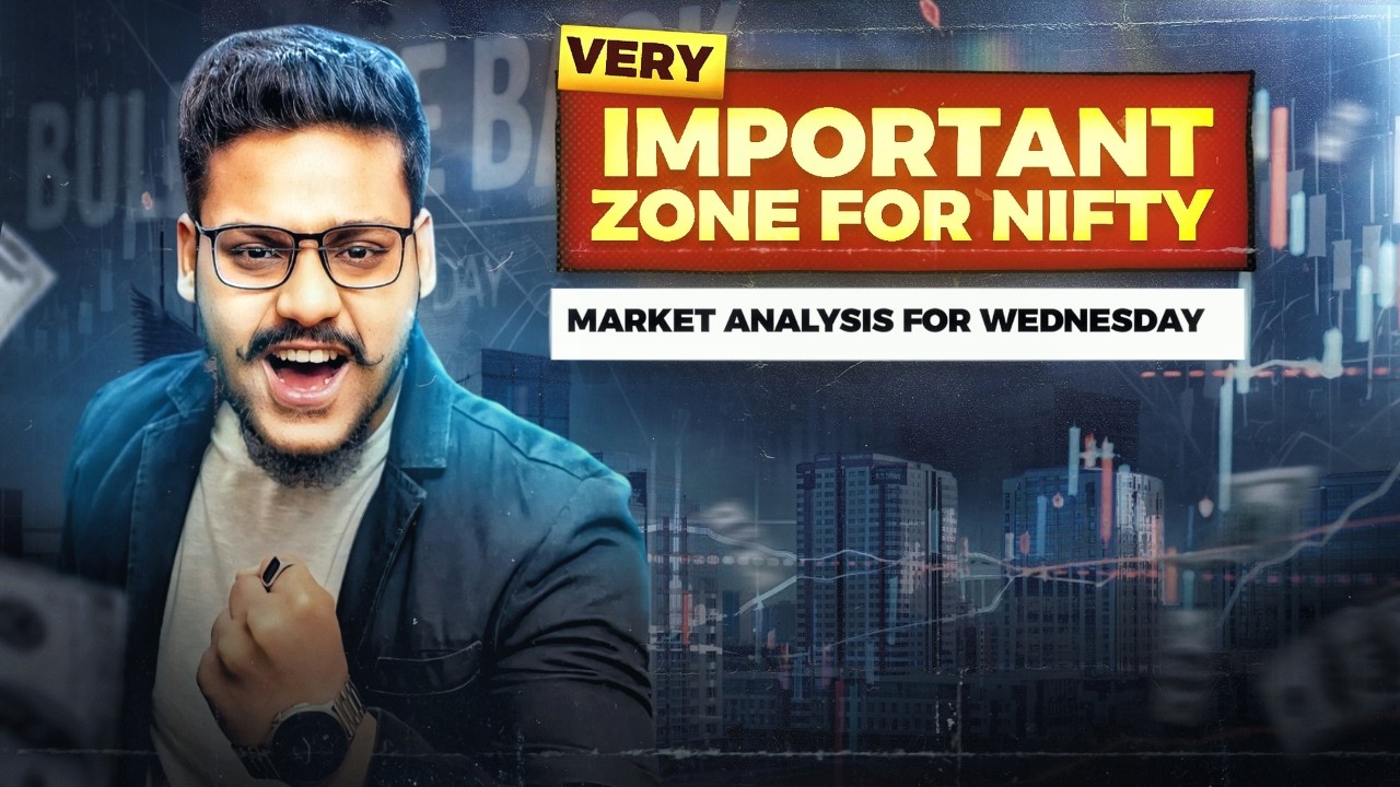 Nifty Analysis For Tomorrow || Levels For Wednesday