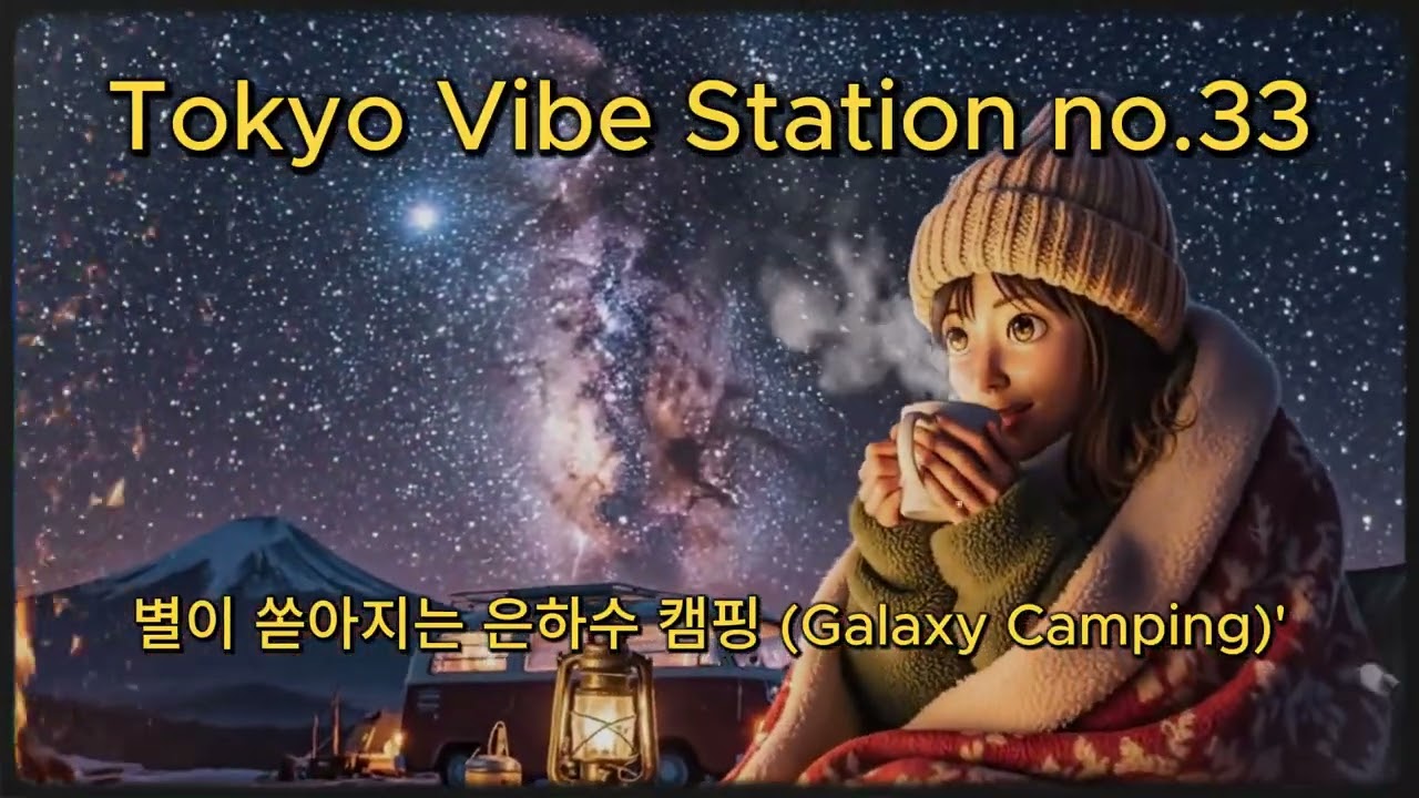 Galaxy Camping, Dream Pop & Ambient for Stargazing(별이 쏟아지는 은하수 캠핑 | 불멍과 별멍을 위한 드림 팝 & 앰비언트, 몽환적인 힐링)