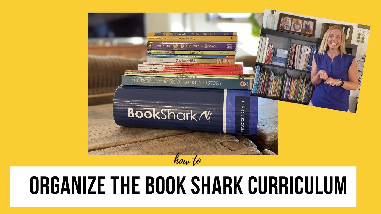 How to Organize a Year with Book Shark Homeschooling Curriculum