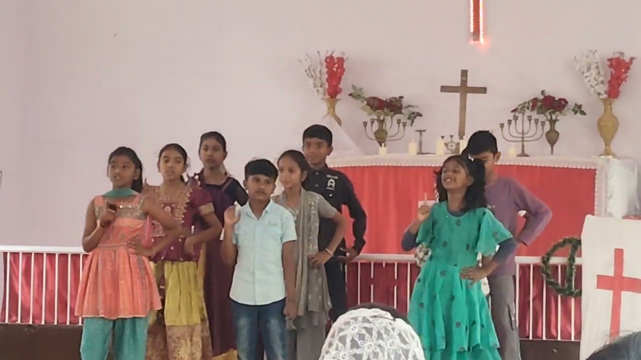 My daughter dance church 