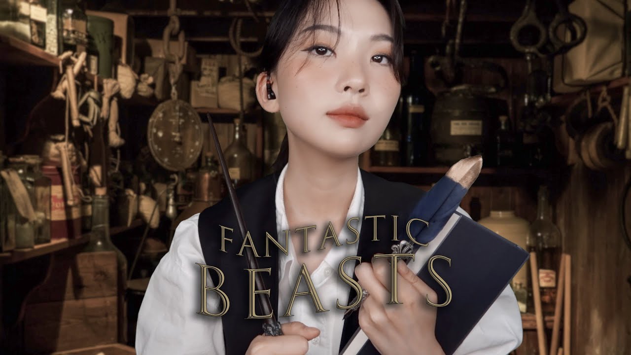 Harry potter ASMR | Fantasic Beasts and Newt Scamander's Assistant