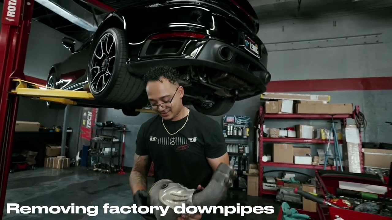 Turbo S in for Downpipes, Titanium Exhaust and more!