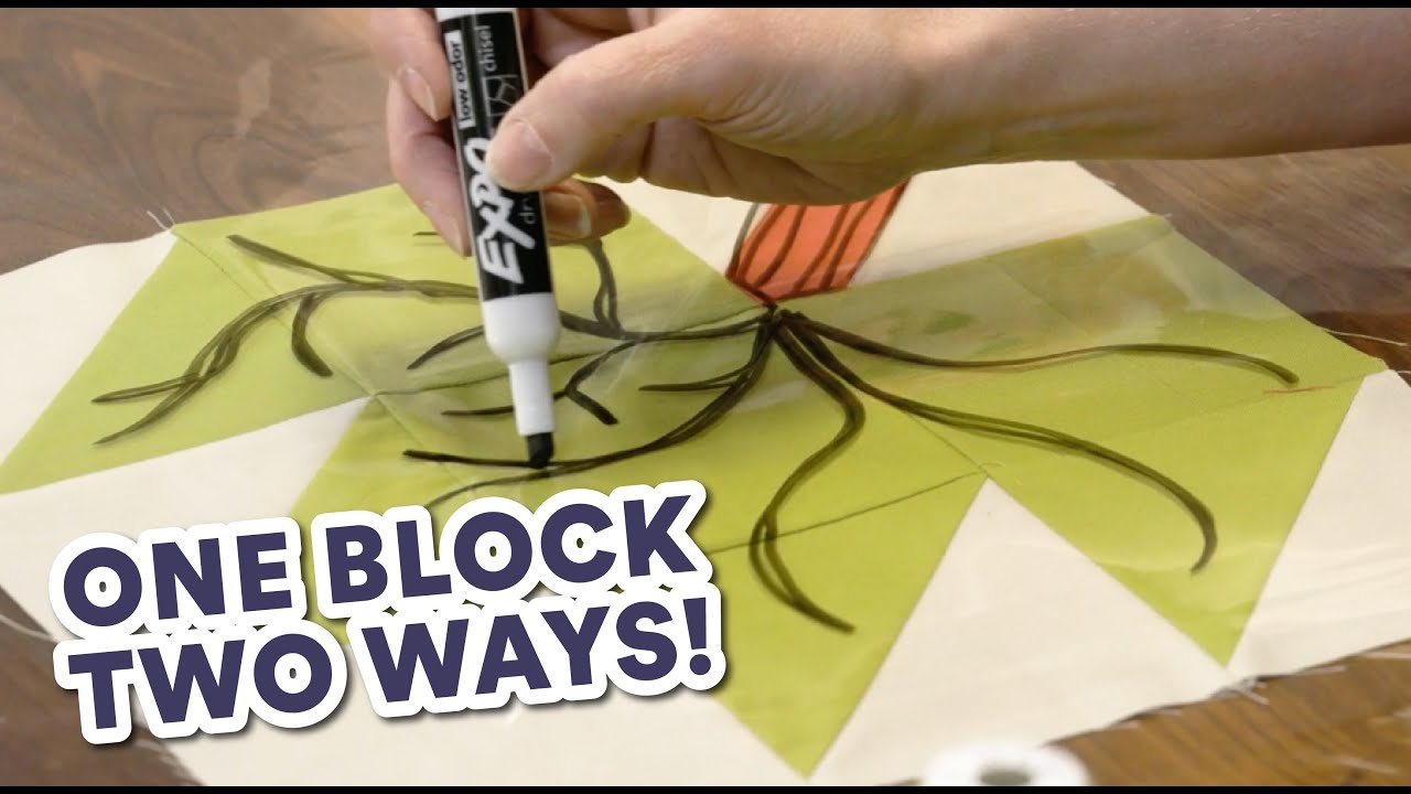 One Block, Two Ways