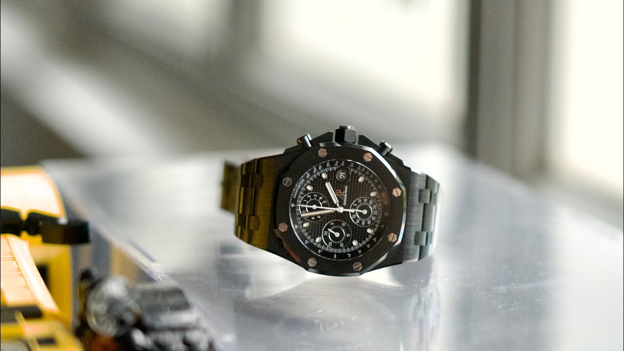 @WatchProfessor review of the Audemars Piguet Royal Oak Offshore Chronograph Black Ceramic 2023