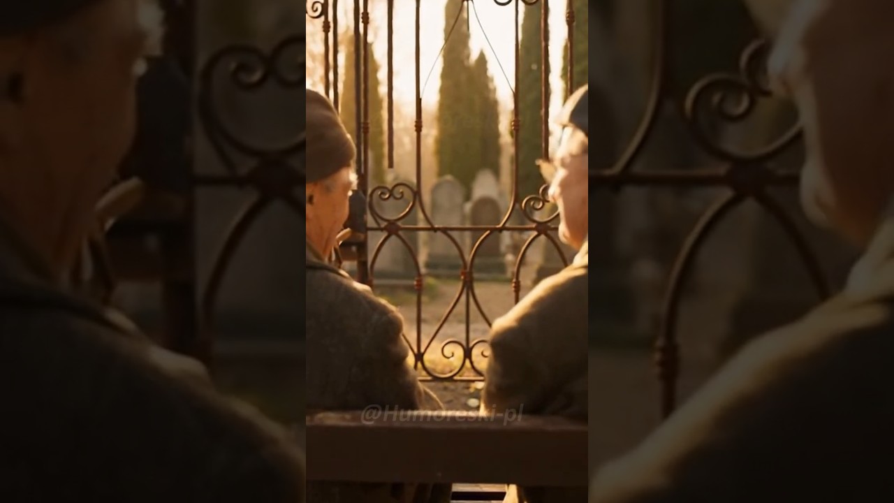 Rozmowa dw&oacute;ch emeryt&oacute;w pod bramą cmentarza 😁 #śmieszne #humour