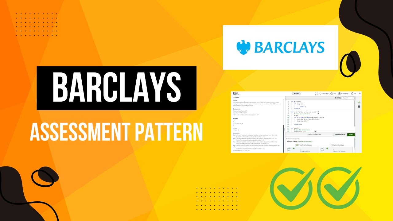 Barclays assessment solutions