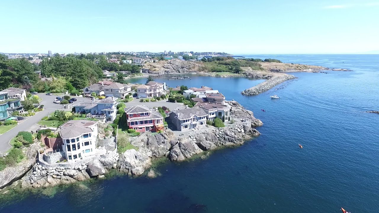 DJI P3 Test flight, Victoria BC Canada, Esquimalt water front