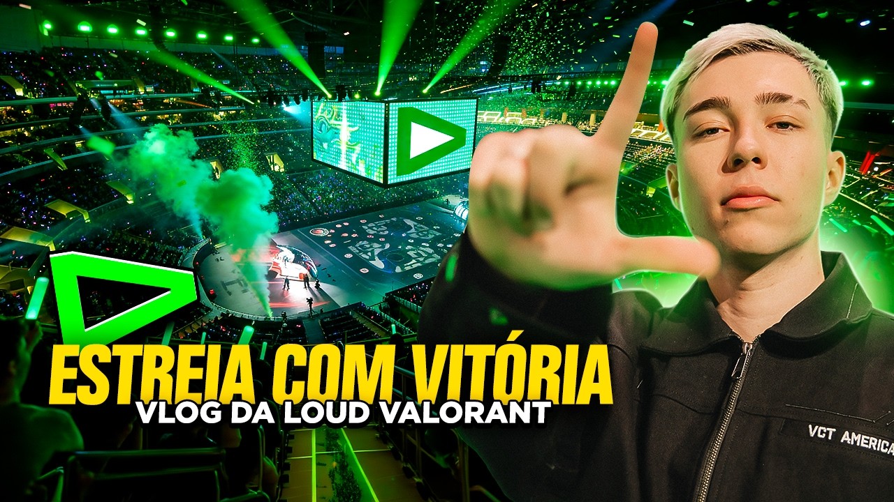 O VLOG DA VIT&Oacute;RIA DA LOUD VALORANT! | Luk xo