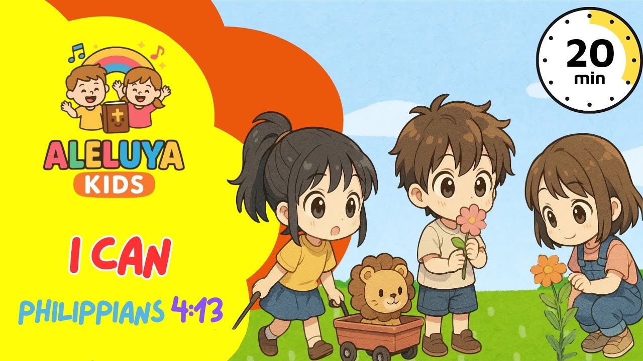 I CAN with Jesus | Cheerful Animation for Children