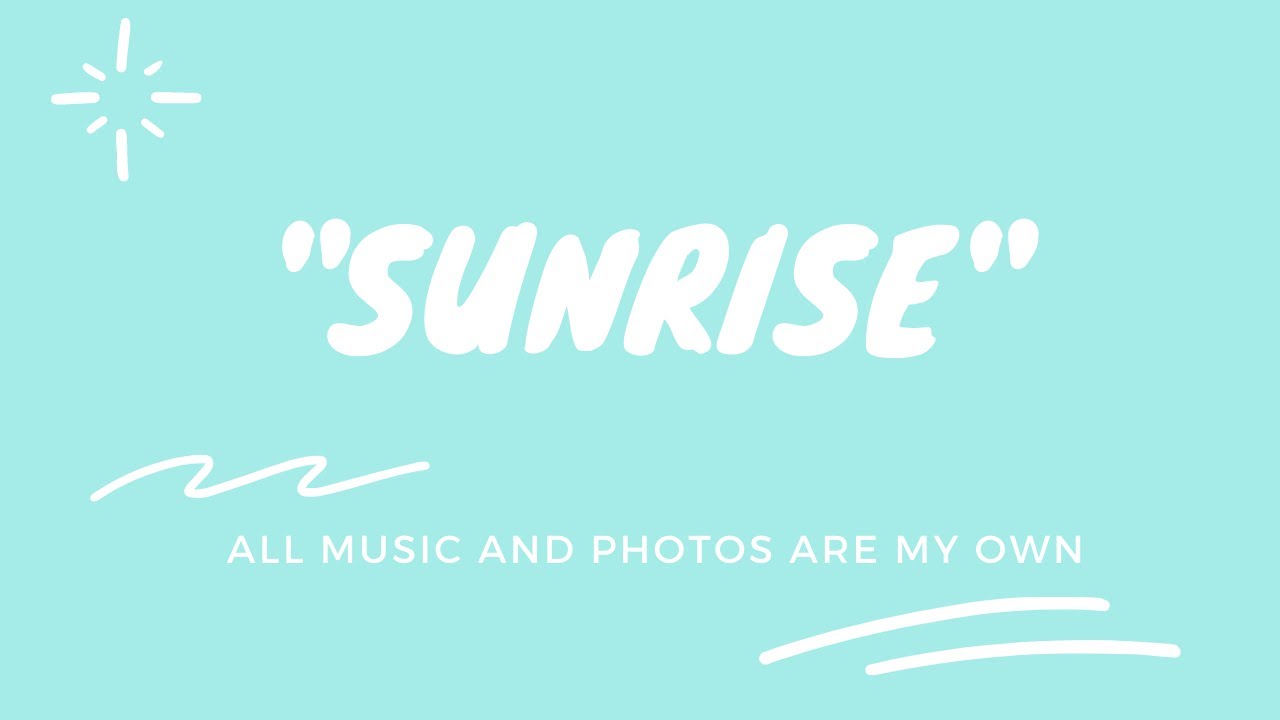 Sunrise by Rob Bob (relaxing piano music)