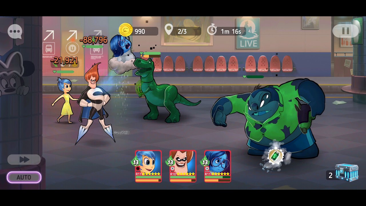 Disney Heroes: Battle Mode A Sad Day In The City (P1)