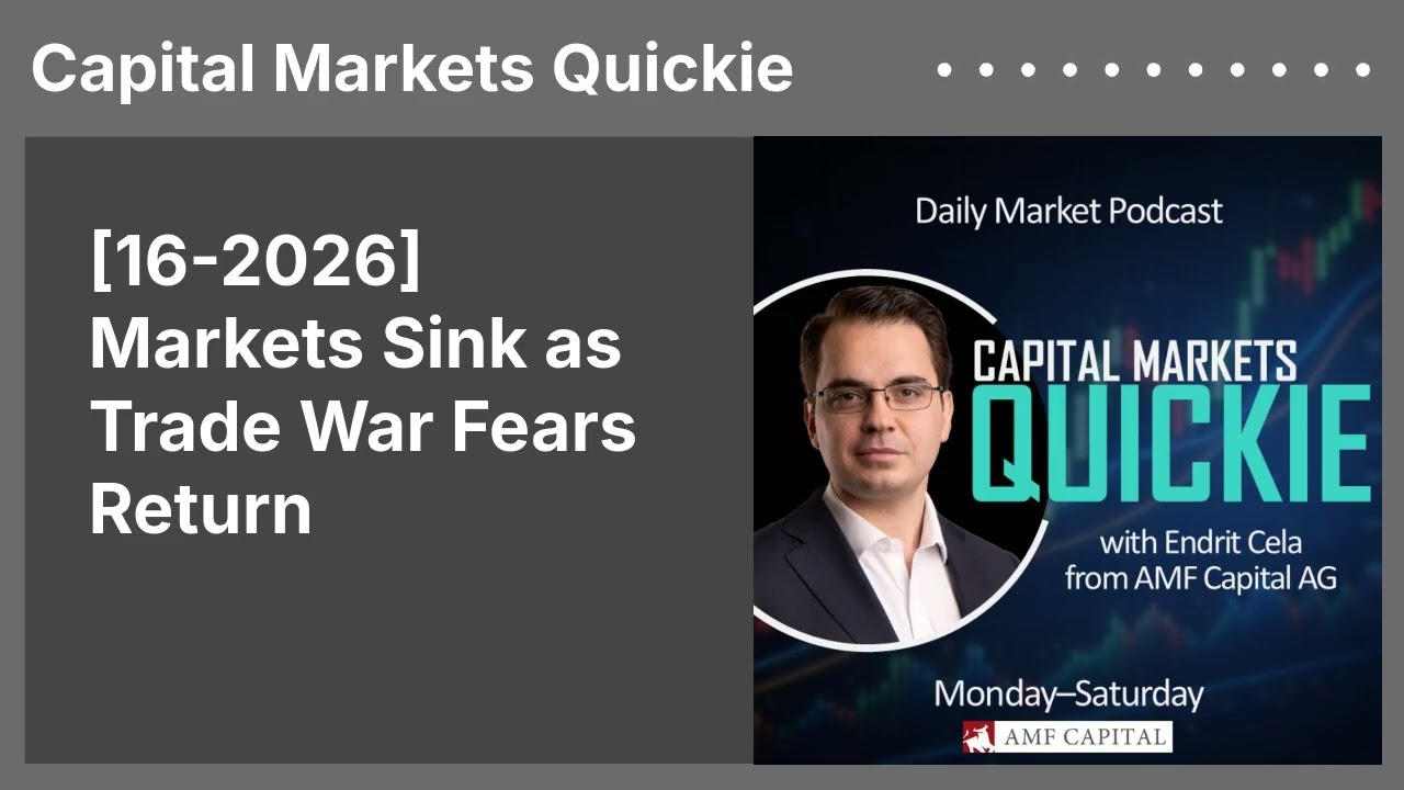 [16-2026] Markets Sink as Trade War Fears Return