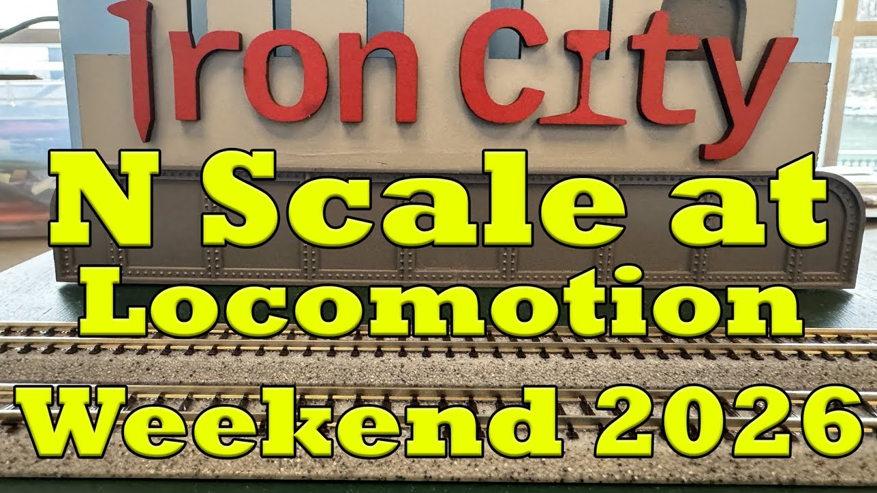 Iron City в масштабе N на выставке Locomotion Weekend 2026 | DCC Содор