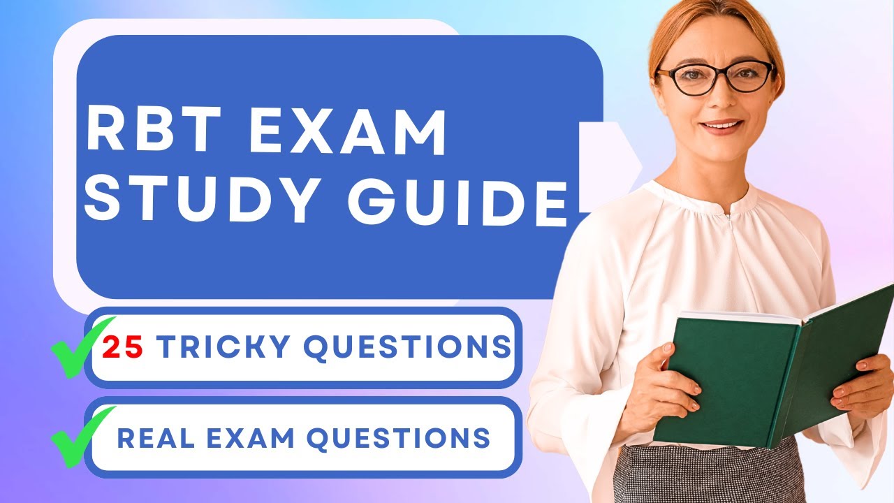 RBT Test Prep - Registered Behavior Technician Exam Study Guide (25 Tricky Questions)