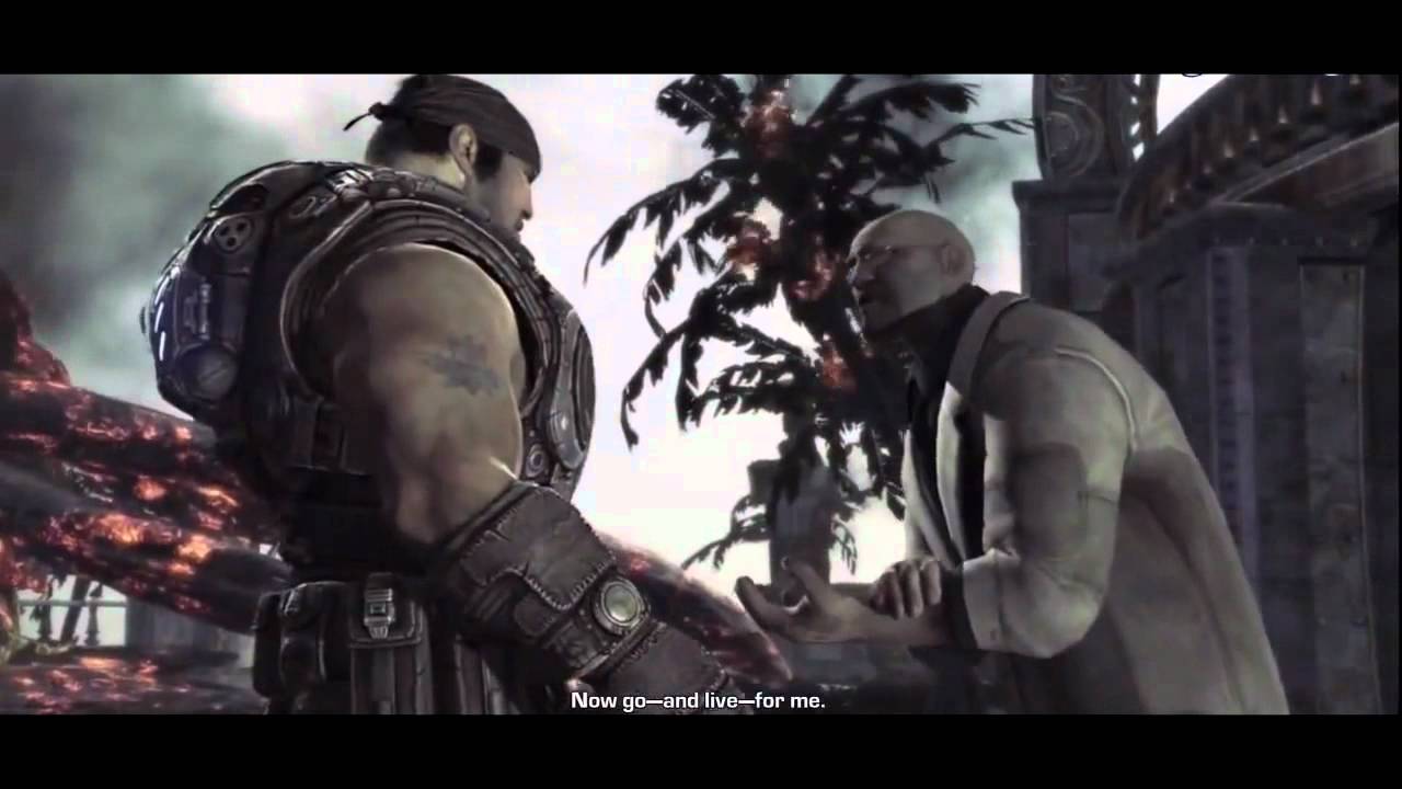 Gears of War 3  - Adam Fenix Death Scene [HD]