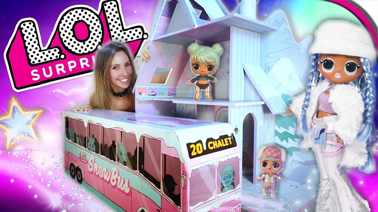 LOL Surprise CHALET Die Einrichtung 🏠 Winter Disco ☃️ Puppenhaus aufbauen 💖 Teil 2 deutsch