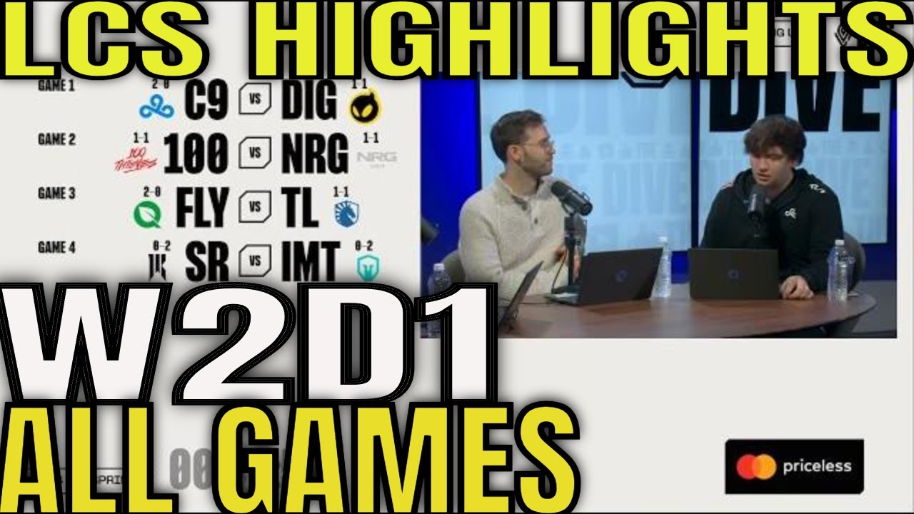 LCS Highlights Week 2 Day 1 ALL GAMES | LCS Spring 2023 W2D1