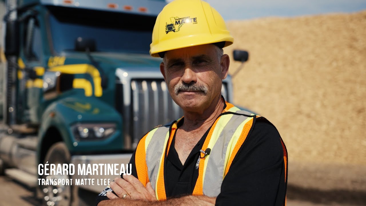 Gérard Martineau - Transport Matte Ltée  | Trucker pour la vie