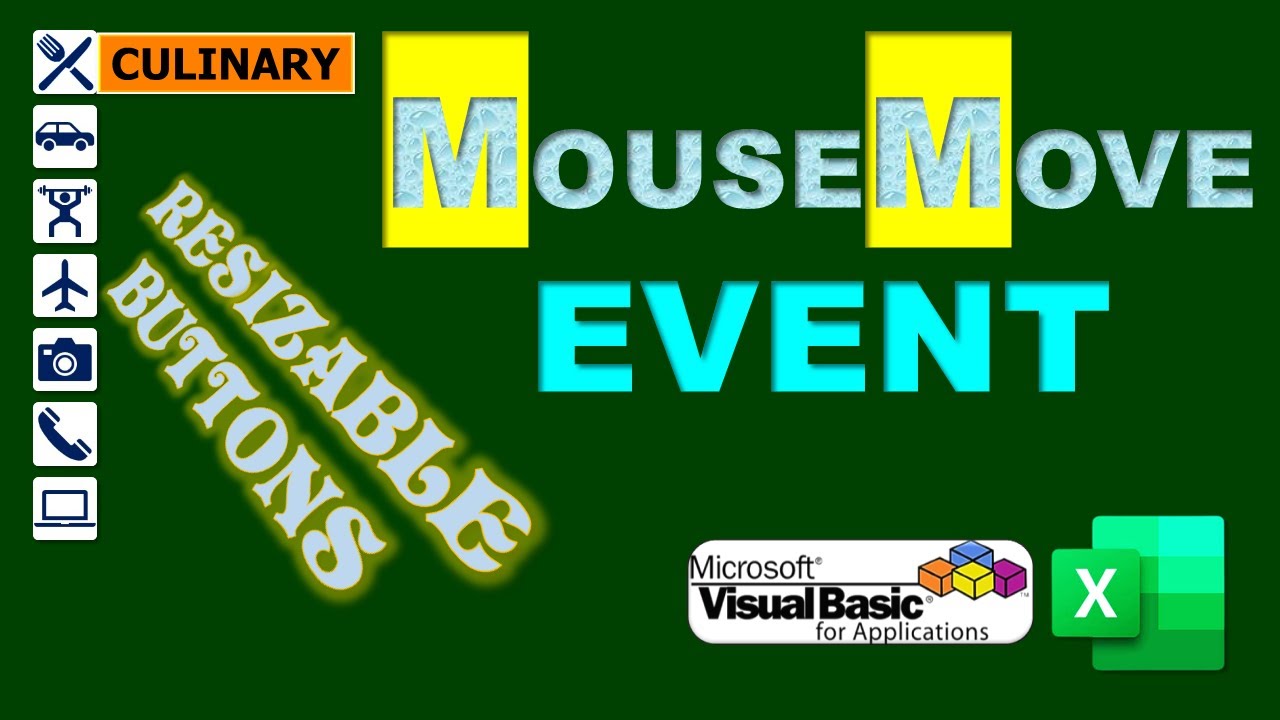 Create an Amazing Effect Using Userform and Image MouseMove Event in Excel Using Macro