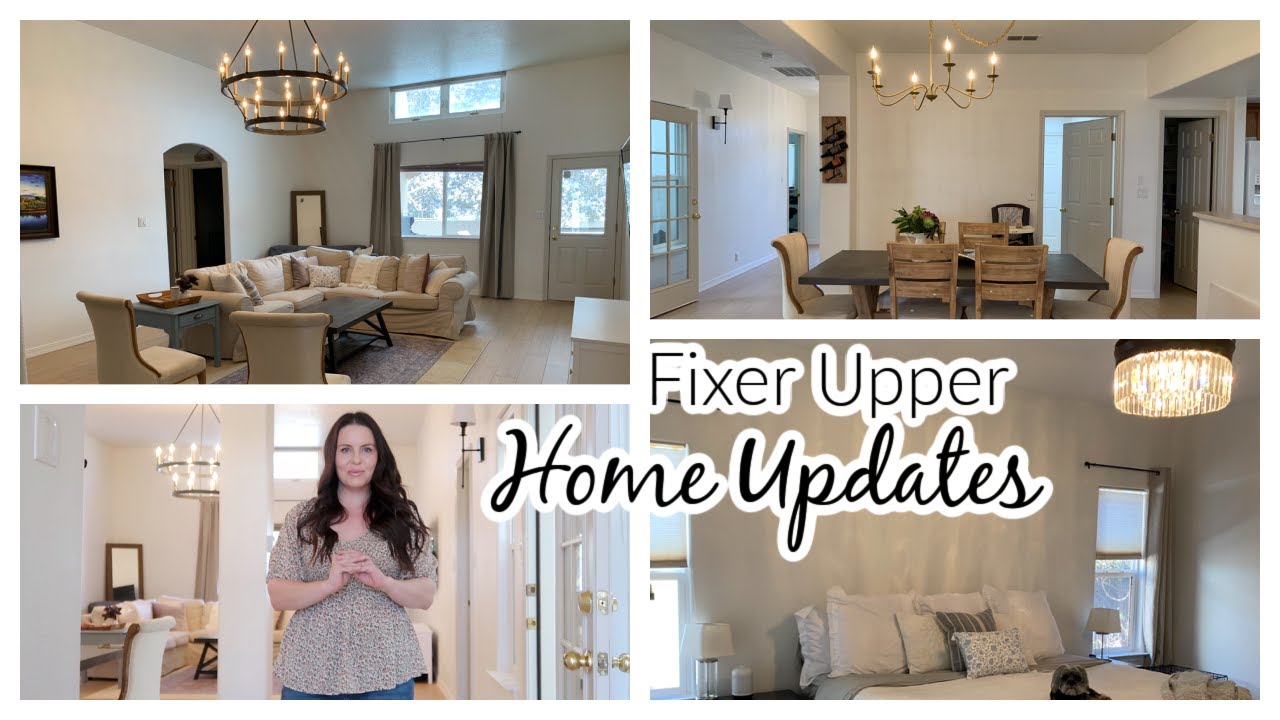 Fixer Upper Home Updates// 2 month house tour // Fixer upper house tour