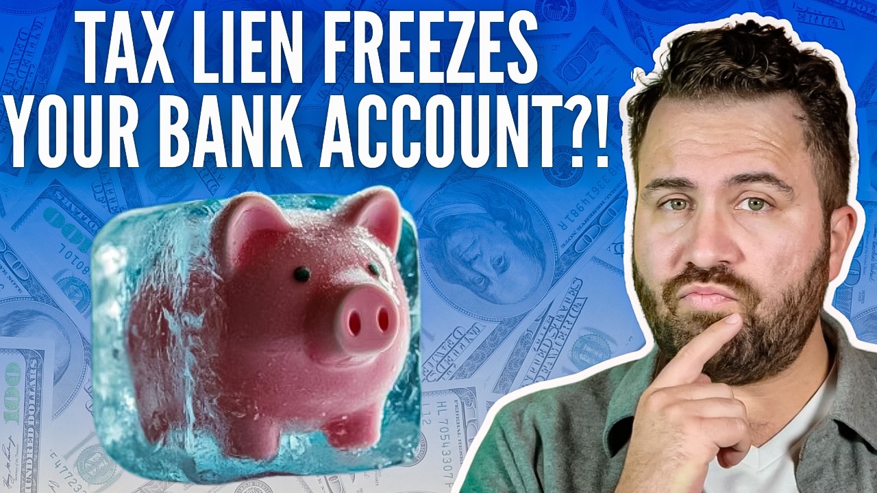 If the IRS Files a Lien Against You Will They Freeze Your Bank Account?