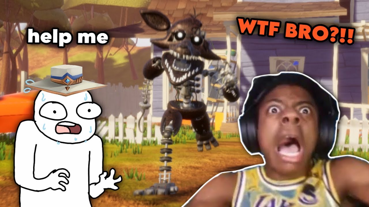O IGNITED FOXY é MUITO MAIS RÁPIDO que o FREDBEAR!!! | Hello Neighbor - PokiDoki