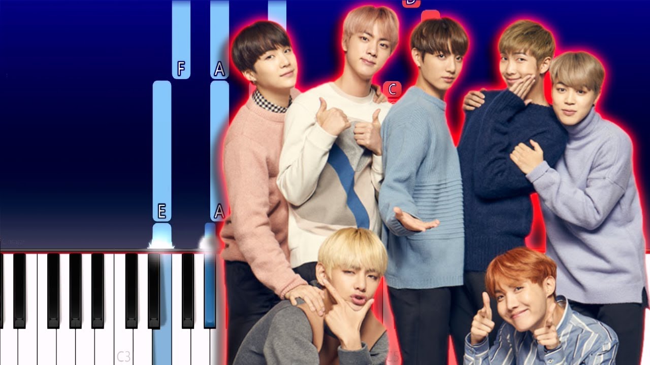 BTS - Whalien 52 (Piano Tutorial)