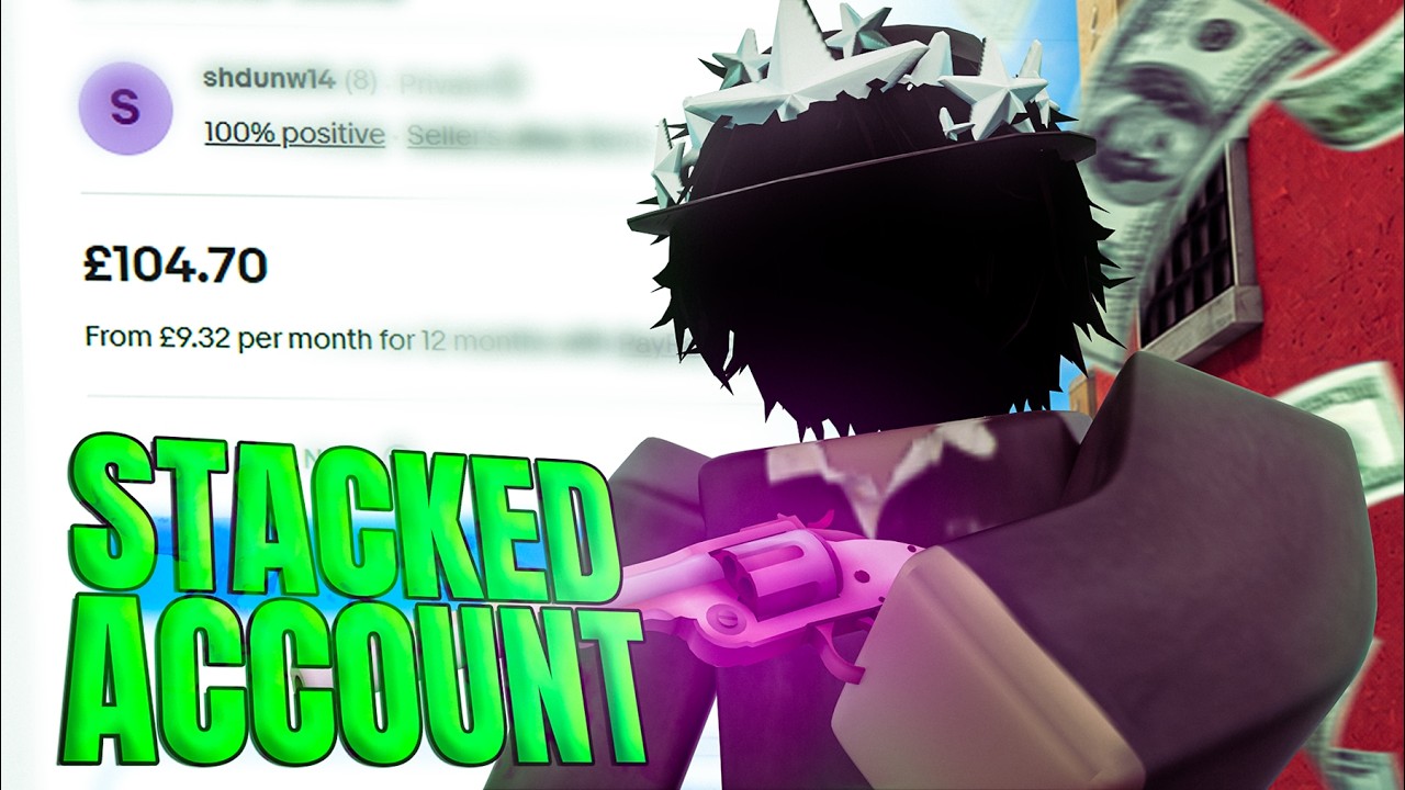 Я потратил $100 на аккаунт в Roblox Da Hood...