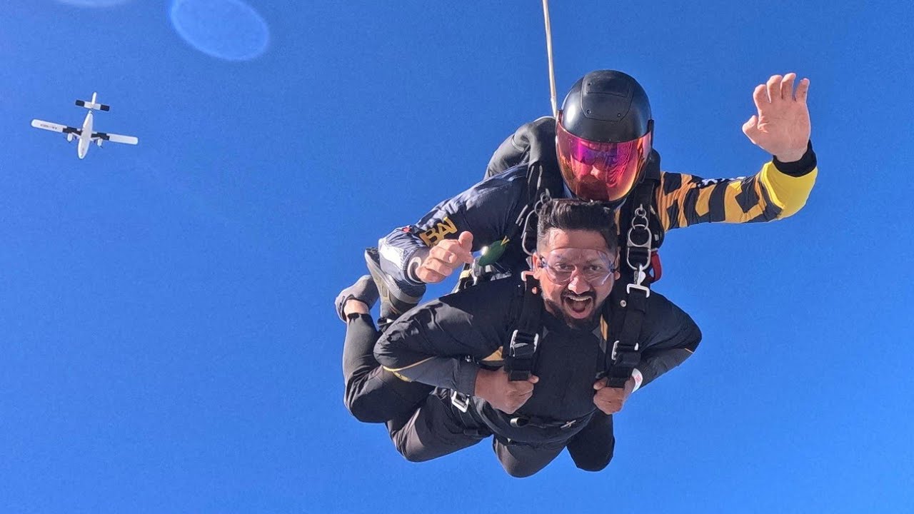 Dream come true moment🪂| One jump, a lifetime of stories! | Skydiving Dubai|Palm Jumeirah| Adventure