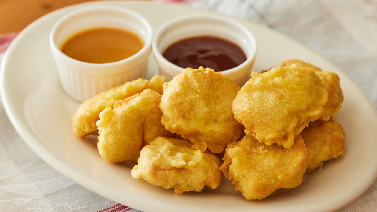 【チキンナゲット】マクドナルド風！サクサク食感で止まらない！おうちチキンナゲットの作り方