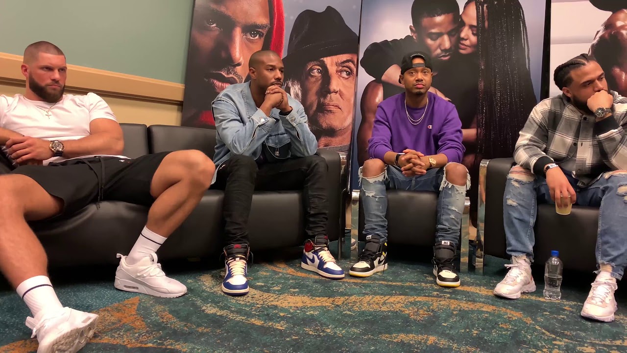 Michael B. Jordan an Cast of CREED 2 at ComplexCon Part 2
