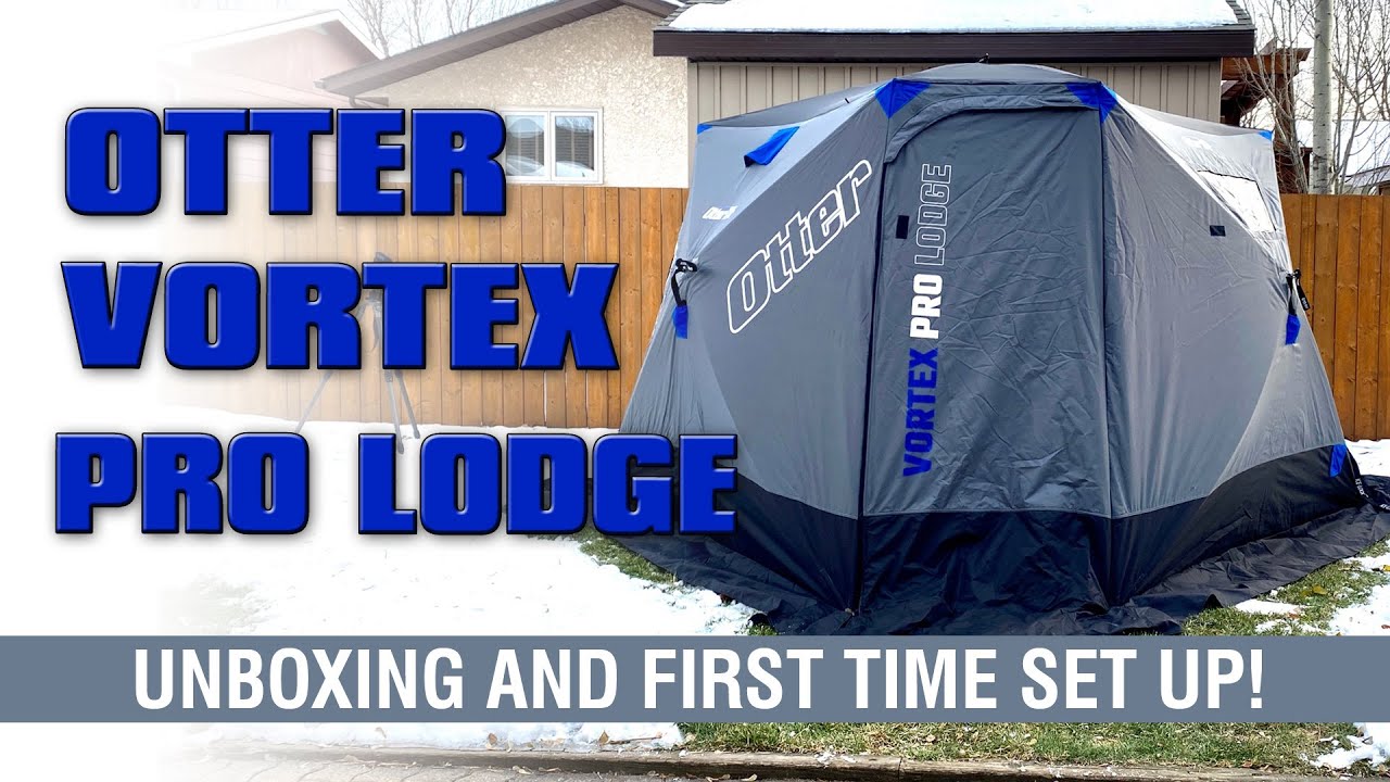 OTTER VORTEX PRO LODGE - UNBOXING & FIRST TIME SET UP!