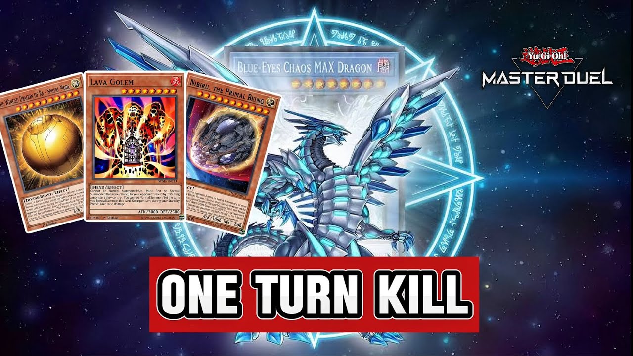 Chaos MAX OTK Deck, -8000 Dmg one Attack for the Game ! [Master Duel]