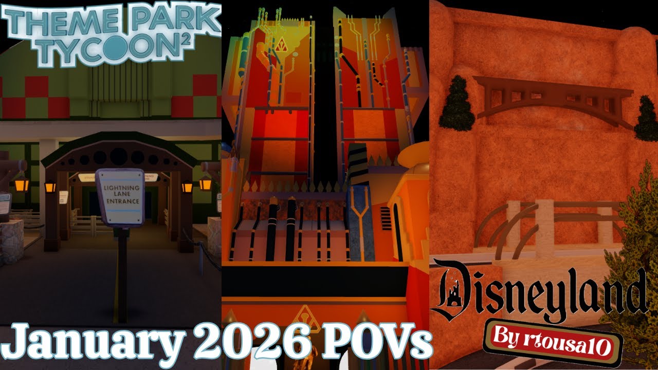 January 2026 POV's Disney California Adventure rtousa10 Mini Disneyland