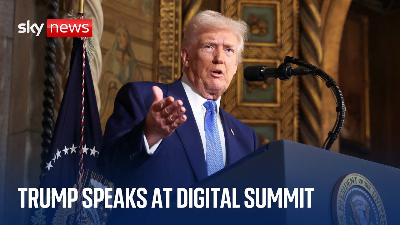 President Trump speaks at Digital Assets Summit
