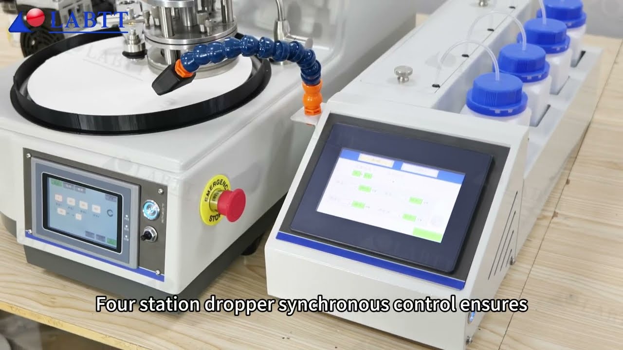 The Secret to Perfect Wafer Finishing? LABTT LAP-100U Auto-Swing Technology.