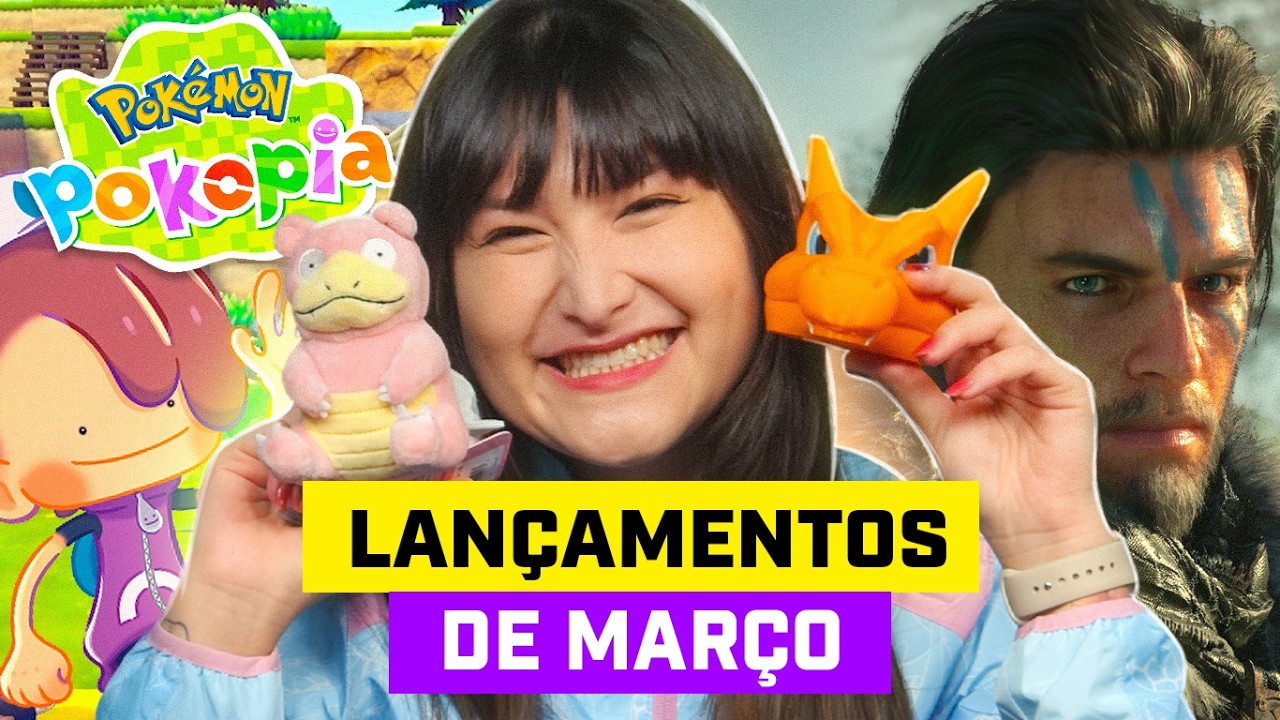 POKÉMON POKOPIA e CRIMSON DESERT! Os Maiores Lançamentos de Março 2026! #flowgames