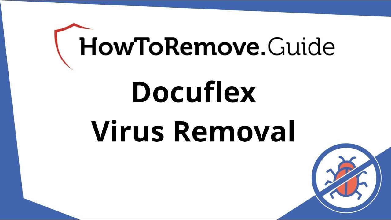 Docuflex Malware Removal