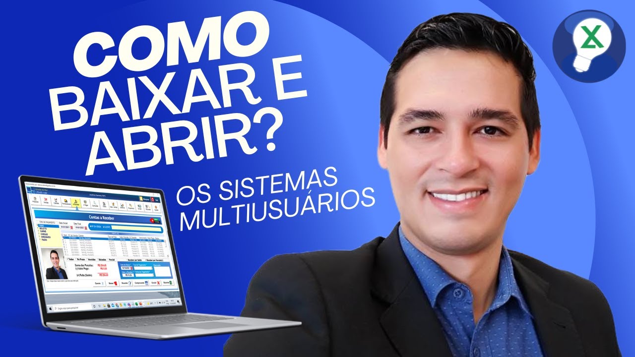 Como baixar e abrir o sistema multiusu&aacute;rio que adquiri?