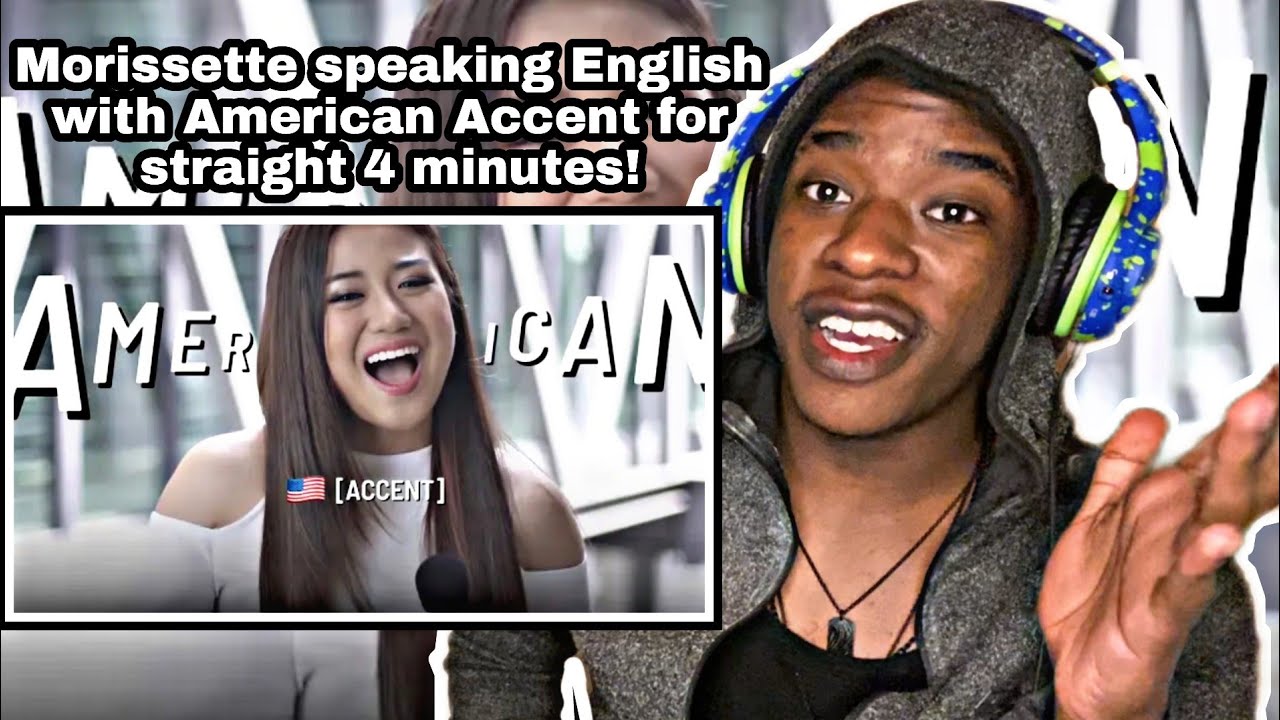Morissette speaking English with American Accent for straight 4 minutes! [REACTION!!!]
