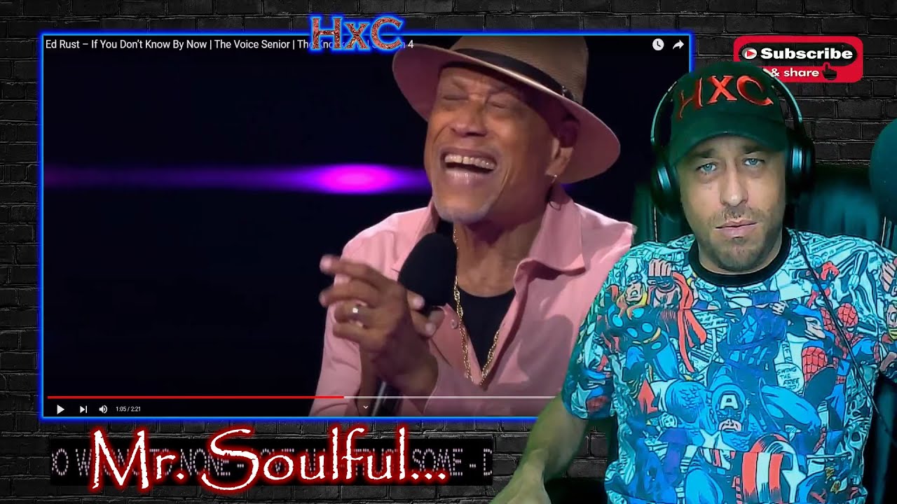 Ed Rust – If You Don’t Know By Now | The Voice Senior | The Knockouts | Season 4 reaction!