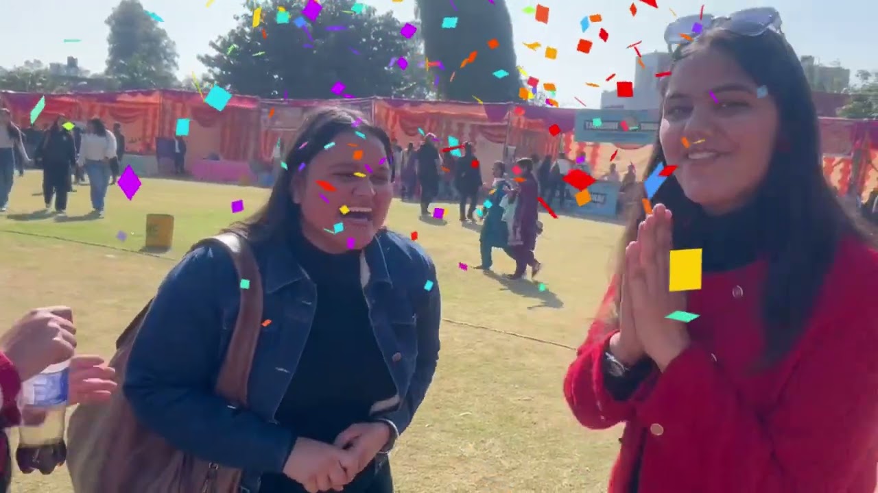 Rose festival PU #punjabuniversity #chandigarh can you guess my age 😁❌ #minivlog #challenge 