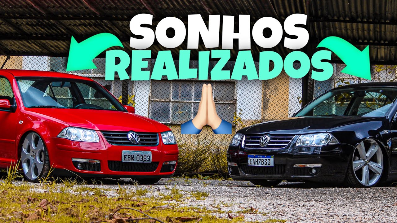 VW BORA REBAIXADO DE ARO 20 | DOIS PROJETOS INSANOS | VERMELHO OU PRETO ? (4K)