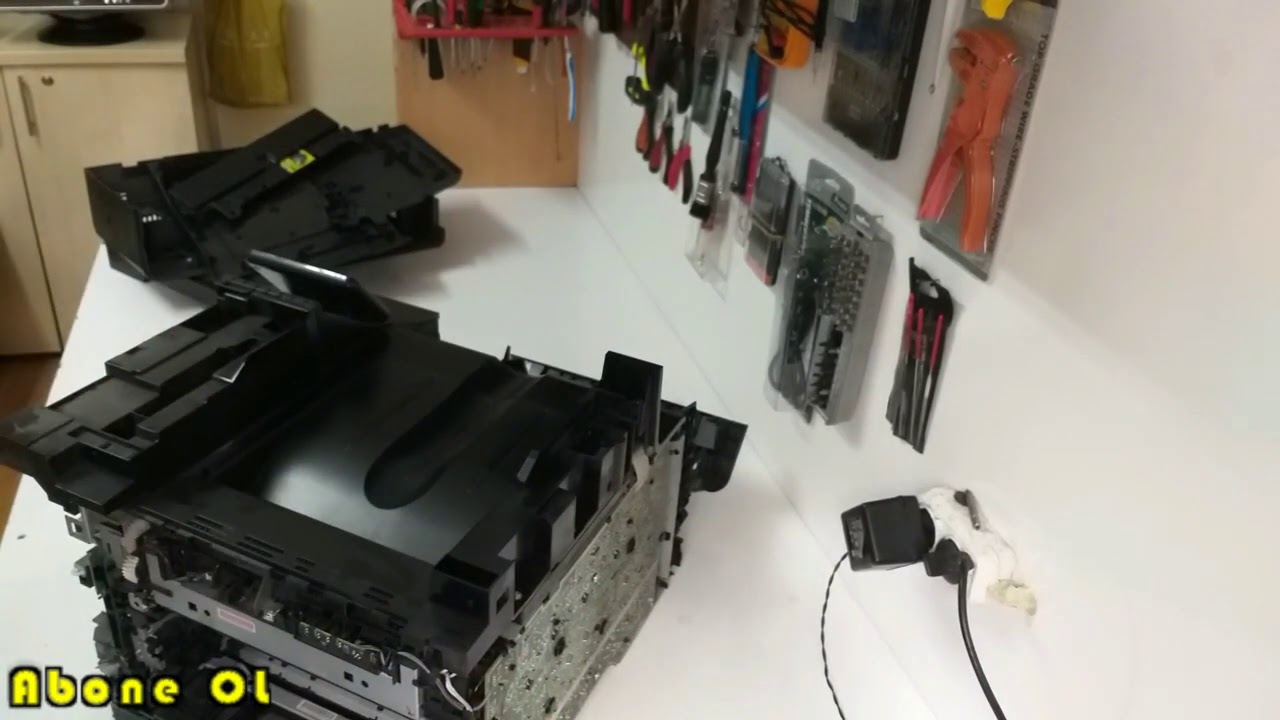 Hp Laserjet Pro 200 Color MFP M276n Laser Unit Clear - Lazer Ünitesi Temizliği Bakımı PART-1