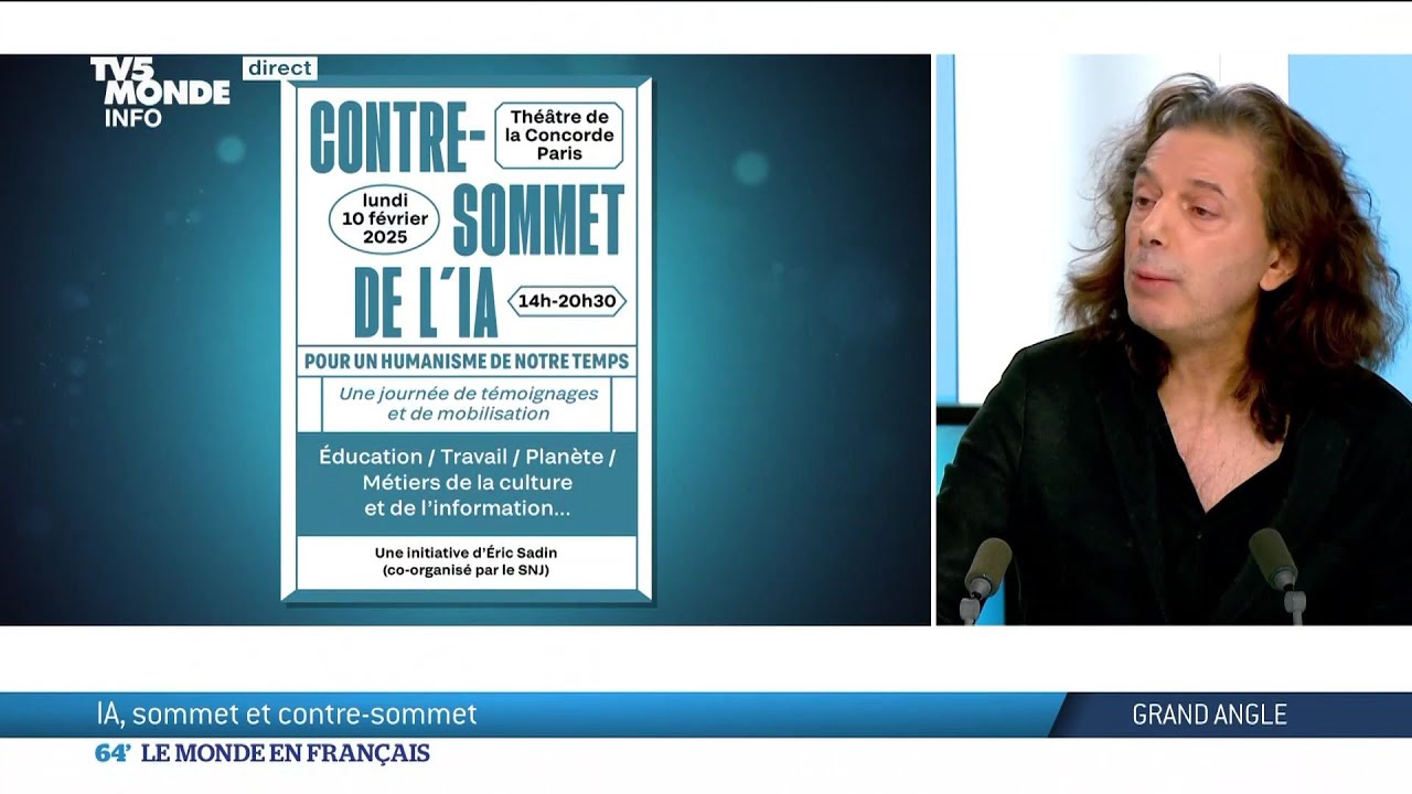 Grand Angle : IA, sommet et contre-sommet