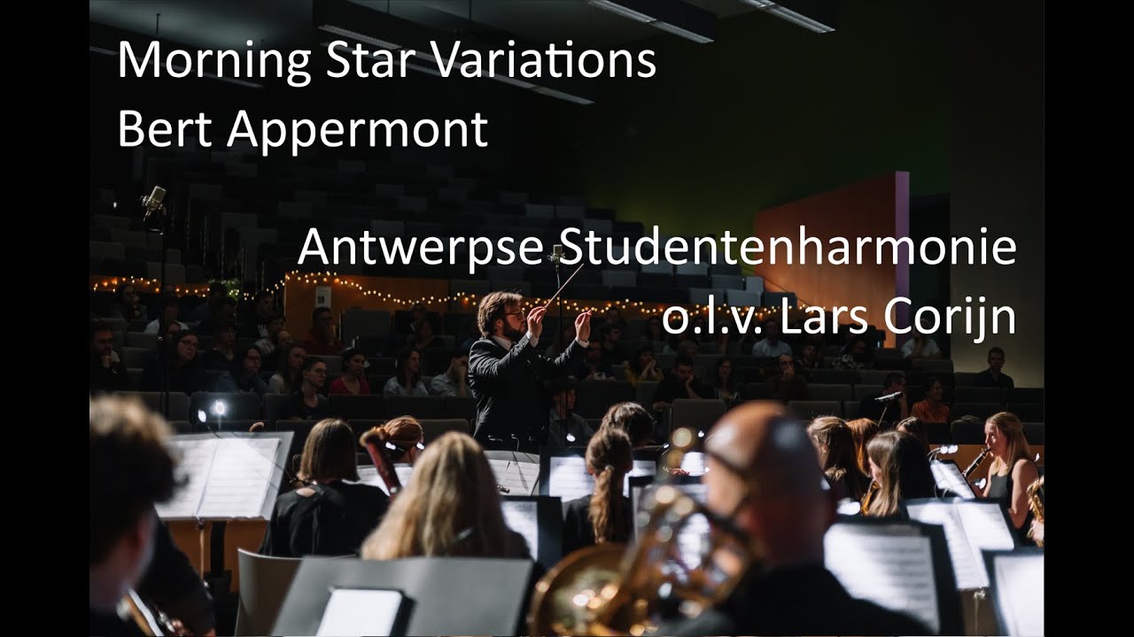 Morning Star Variations - Bert Appermont | Antwerpse Studentenharmonie