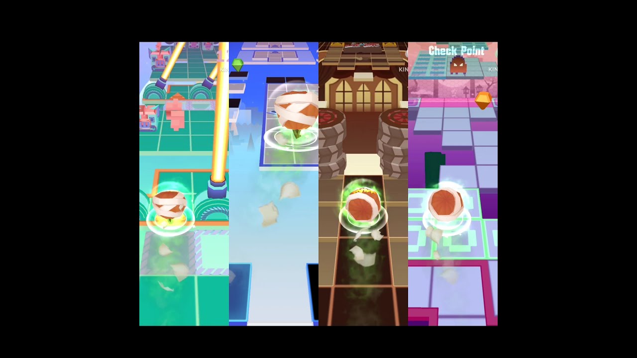Rolling Sky - Monster Festival and Morning Battle, Musical Basketball and Falling 8bits